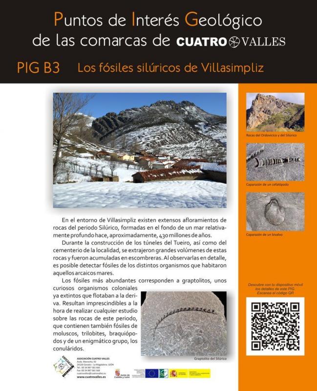 Los fósiles silúricos de Villasimpliz