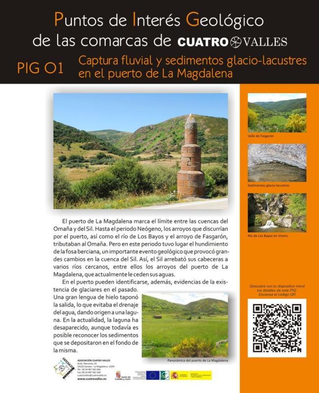 Captura fluvial y sedimentos glacio-lacustres en el puerto de La Magdalena