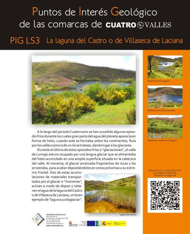 La laguna del Castro o de Villaseca de Laciana